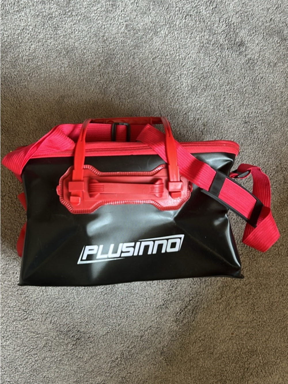 Black and Red Waterproof live fish trap bait bag